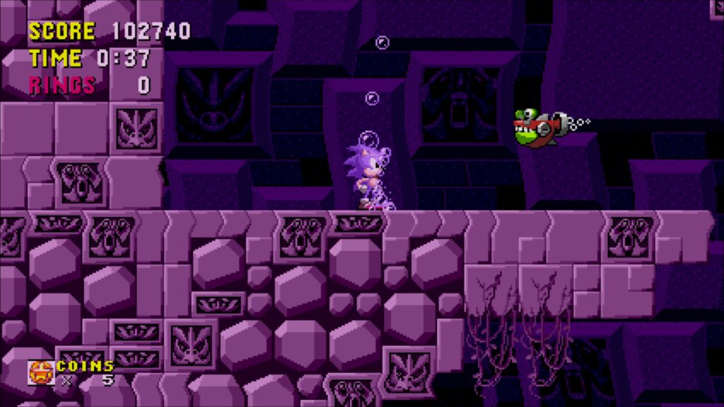 Sonic Origins – pod vodou