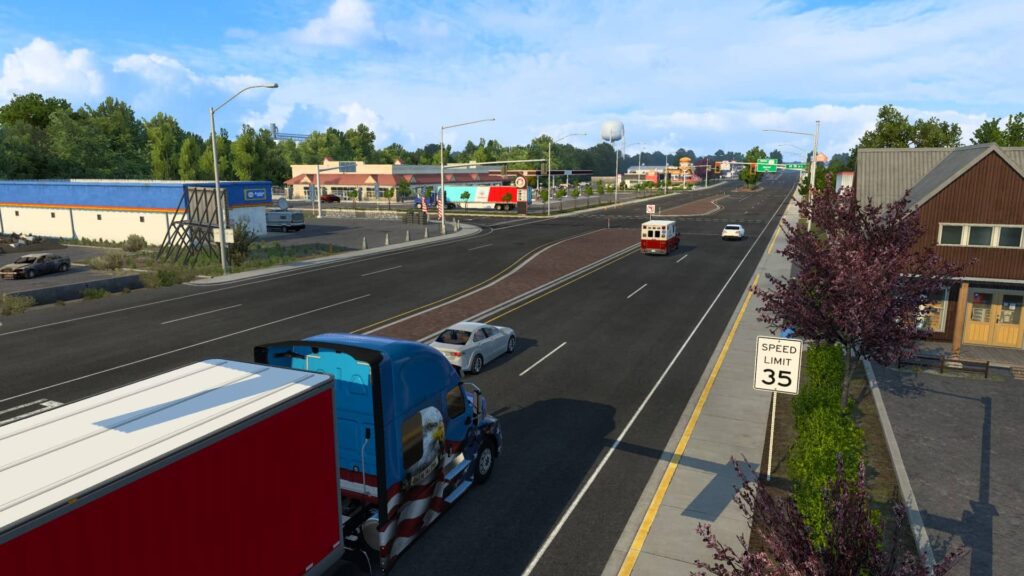 ATS Montana - vjezd do města