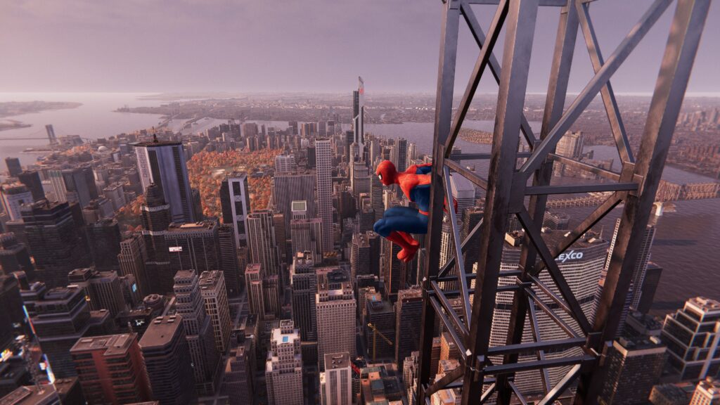 Marvel’s Spider-Man Remastered city