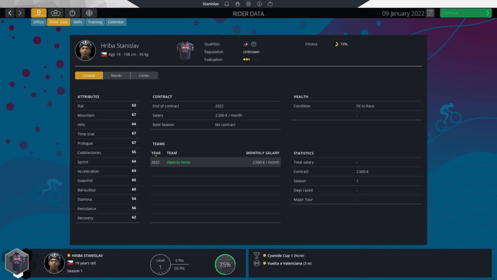 Pro Cycling Manager 2022 - jezdec