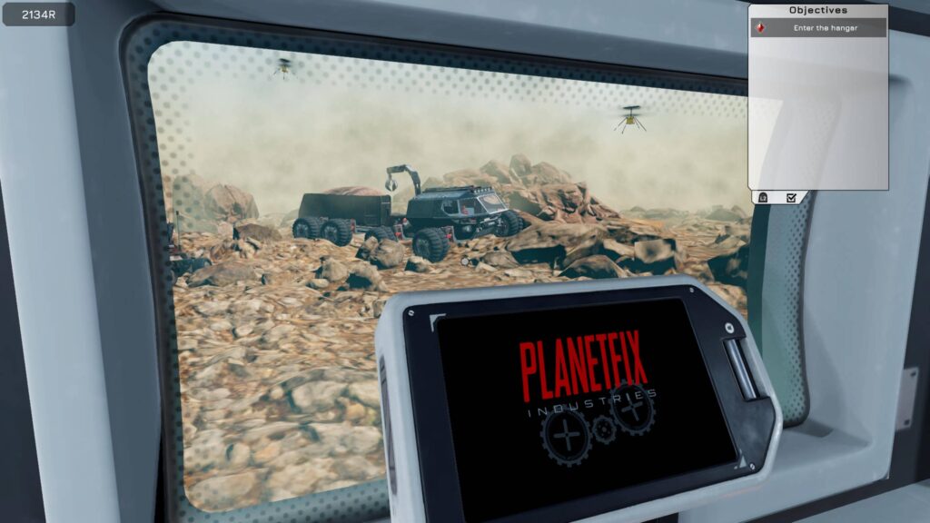 Rover Mechanic Simulator – venku