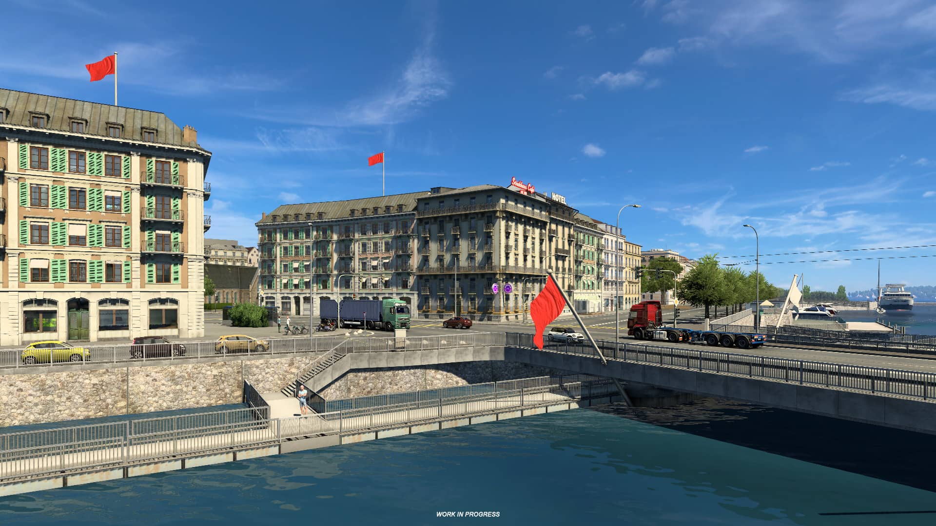 ETS2 - pravděpodobně švýcarské město
