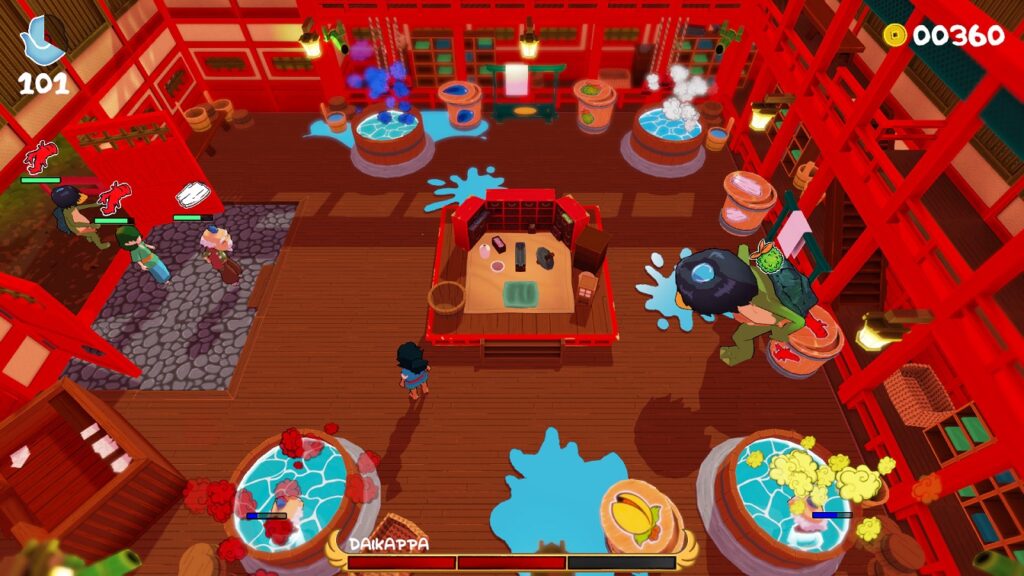 Onsen Master – vodní katastrofa