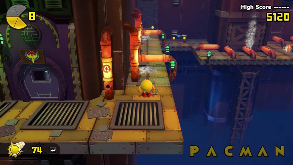 PAC-MAN WORLD Re-PAC - potrubí