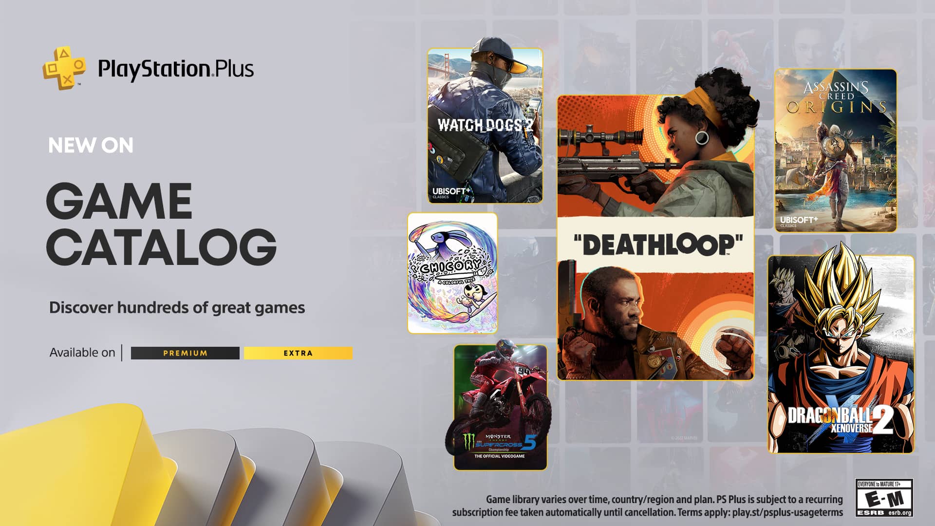 PS Plus Preimum a Extra září 2022