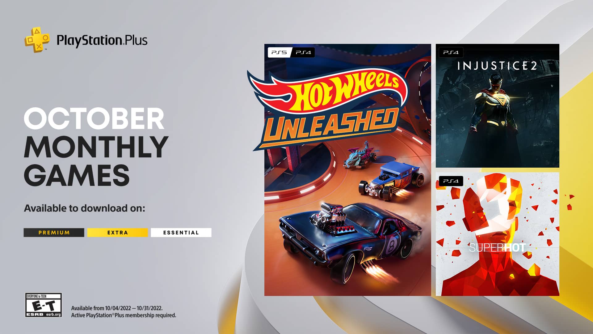 PS Plus říjen 2022