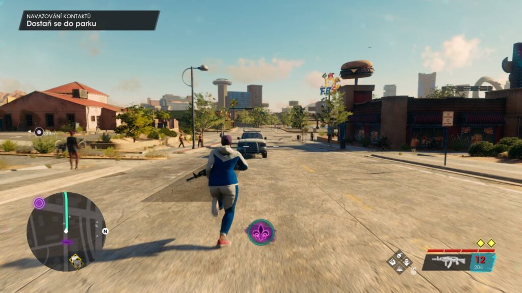 Saints Row - běh
