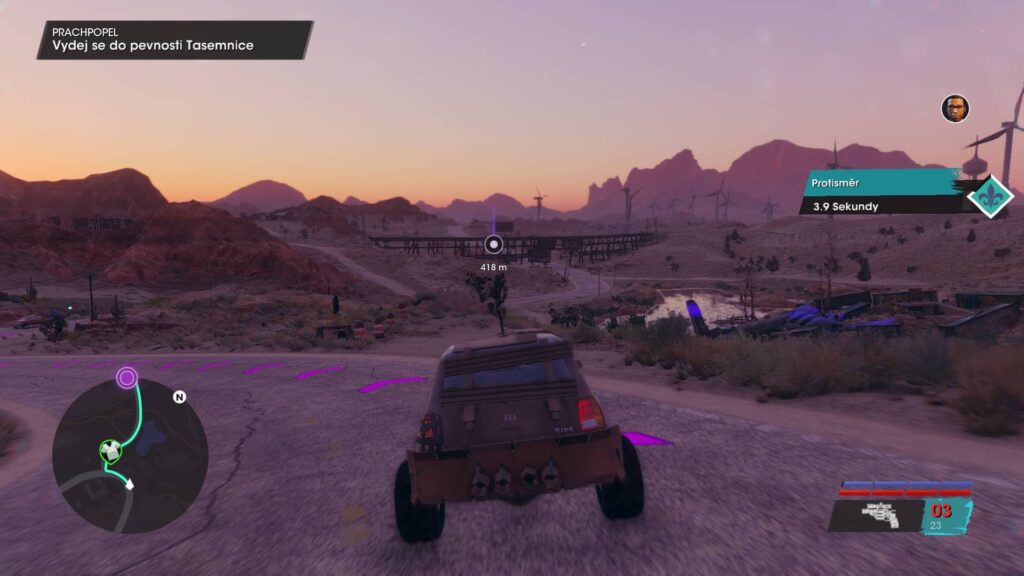 Saints Row - větrné elektrárny