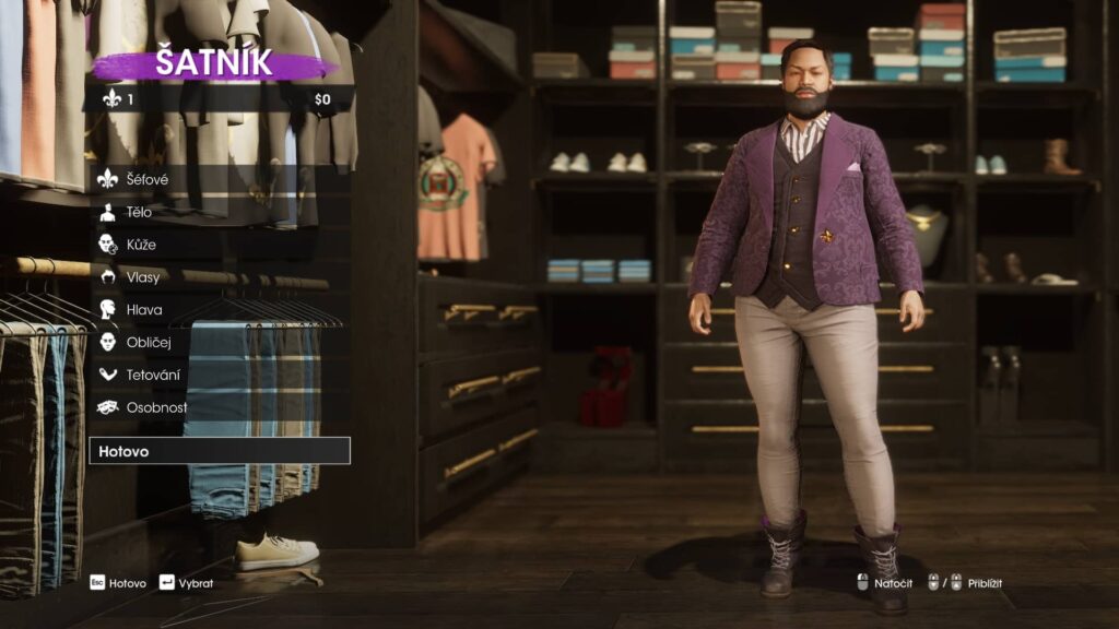 Saints Row - výběr šéfa