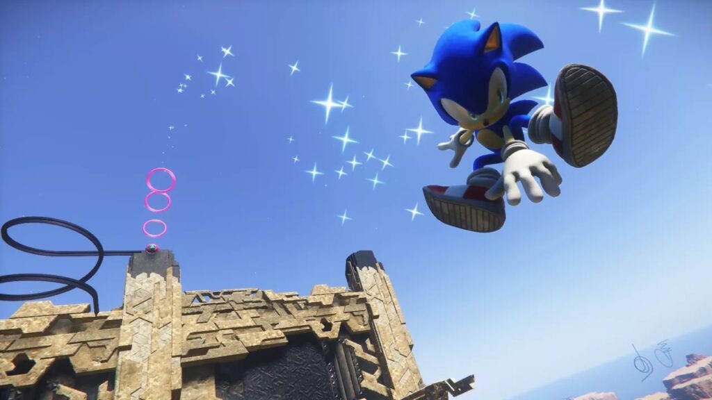 Sonic Frontiers – skok