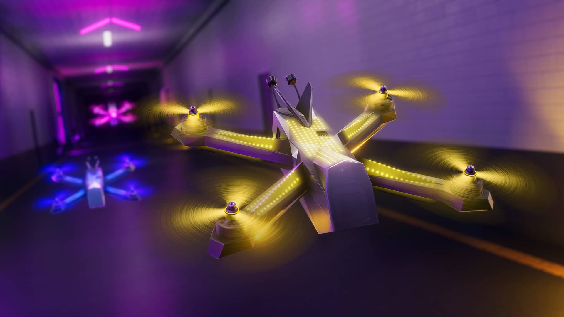 The Drone Racing League Simulator - Epic Games