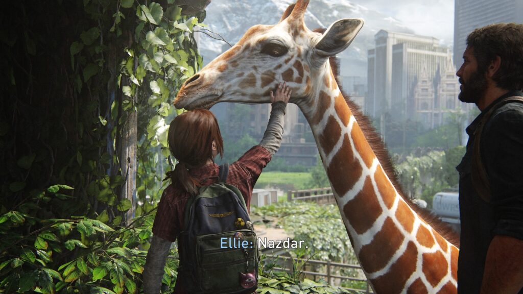 The Last of Us Part I – žirafkáááá