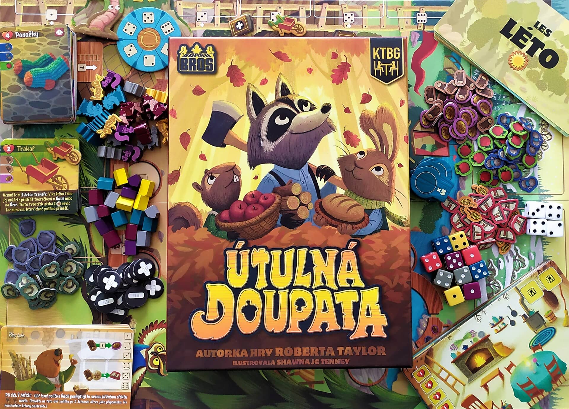 Útulná doupata – Cover