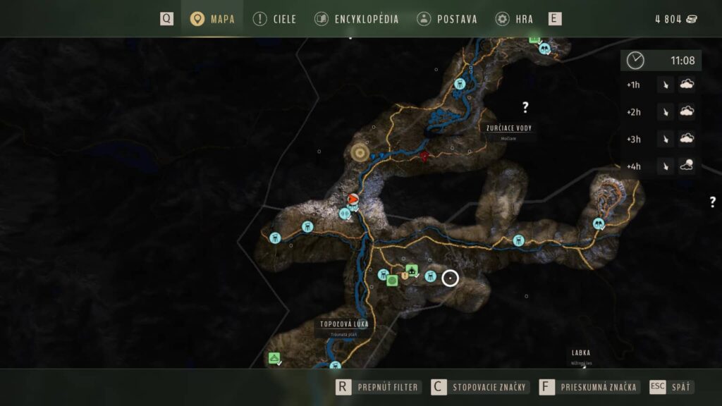 Way of the Hunter - Mapa