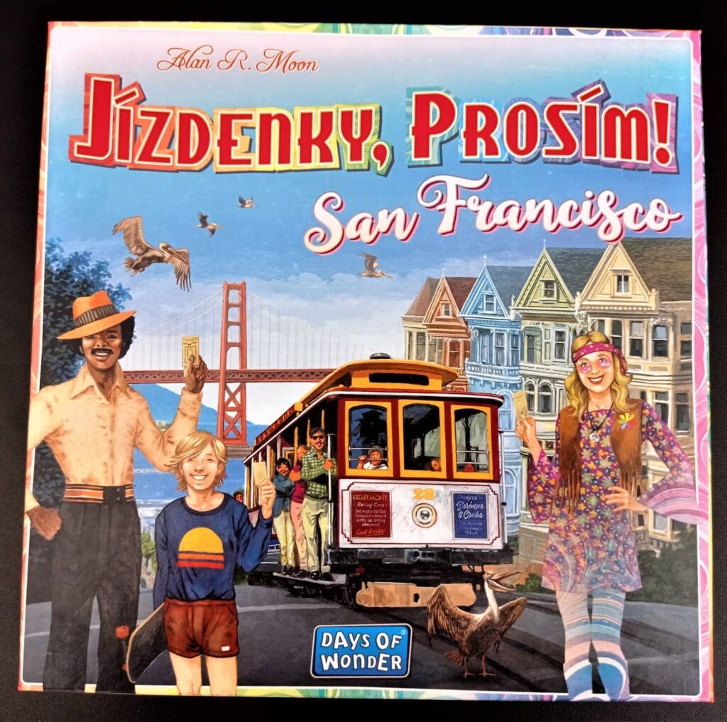 Jízdenky, prosím! San Francisco – krabice