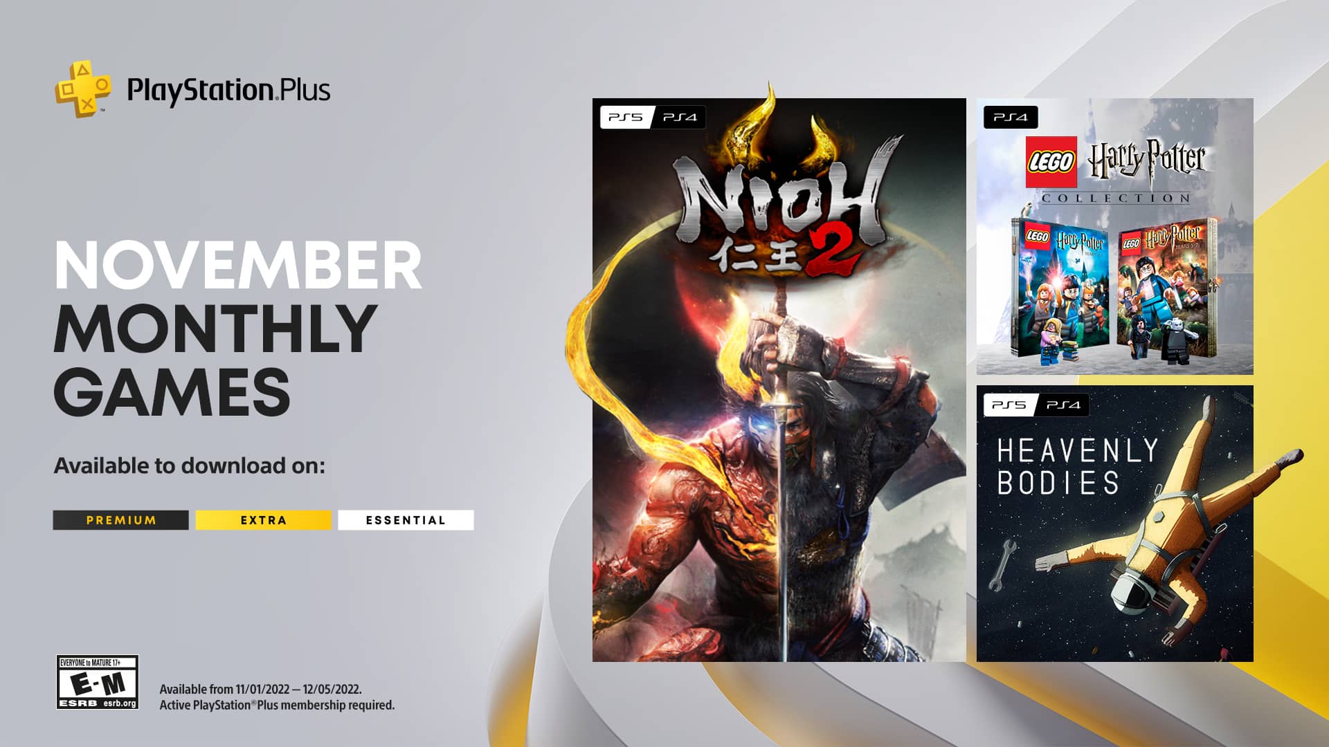 PS Plus listopad 2022