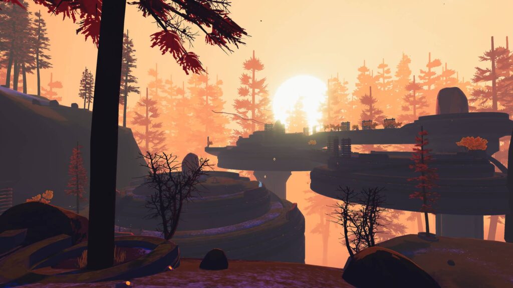 Risk of Rain 2 - zapadající slunce