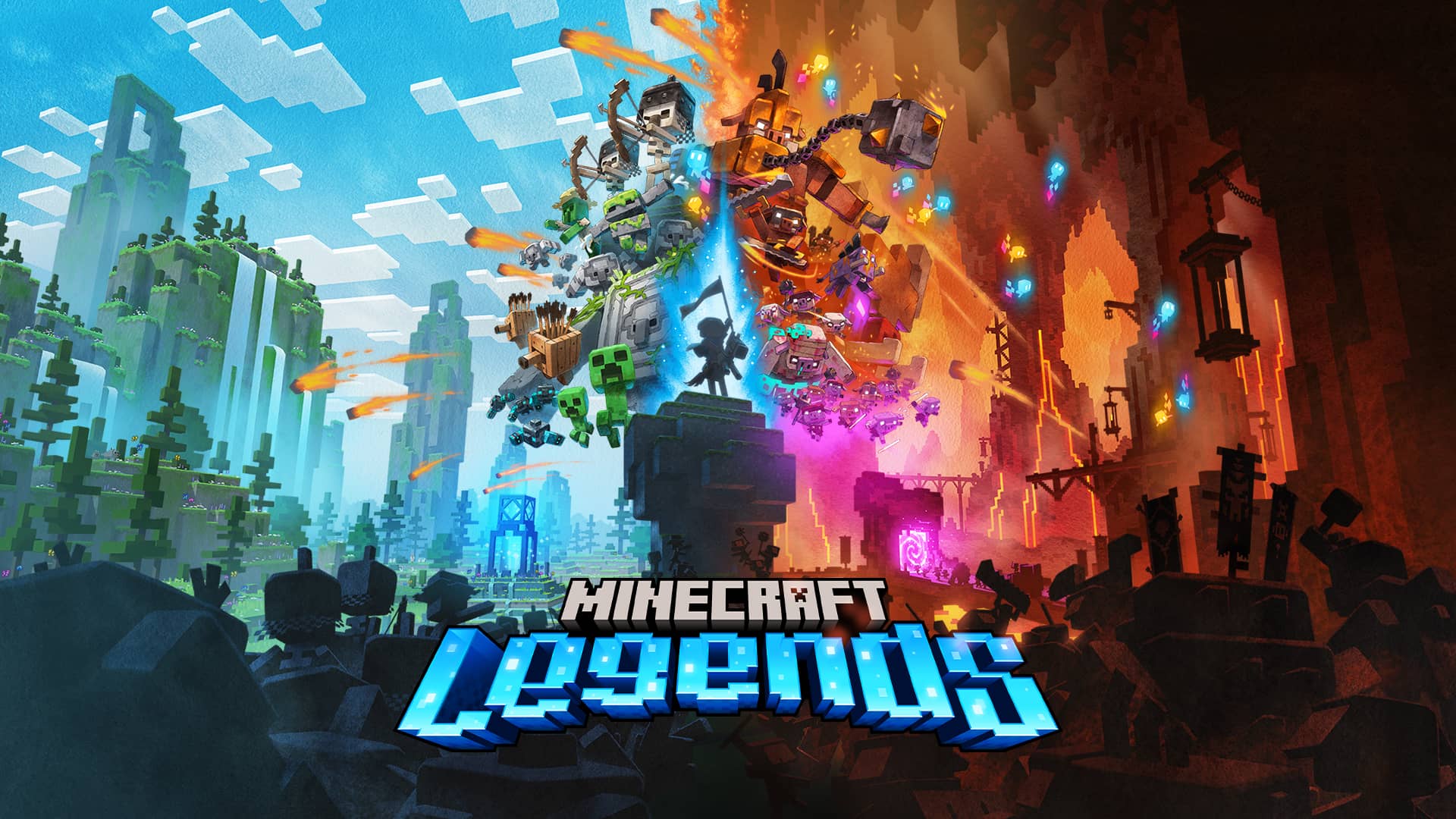 Minecraft Legends - náhled