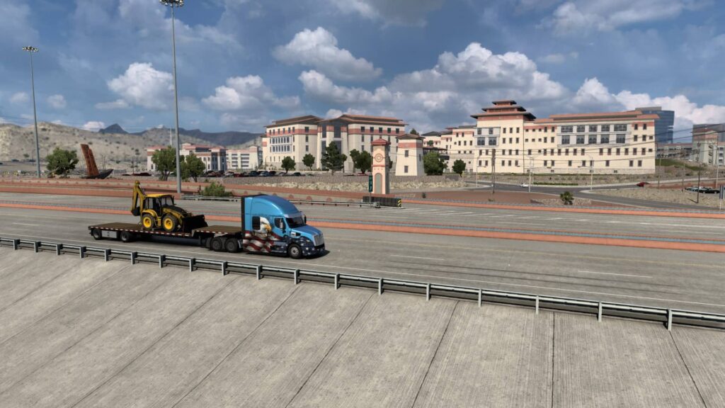 ATS Texas - stavba