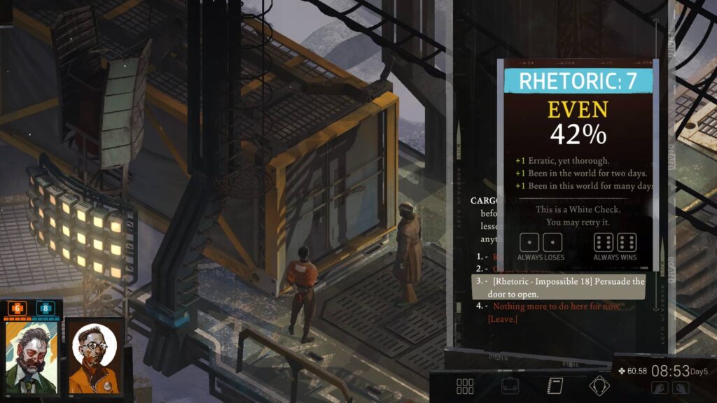Disco Elysium – Check