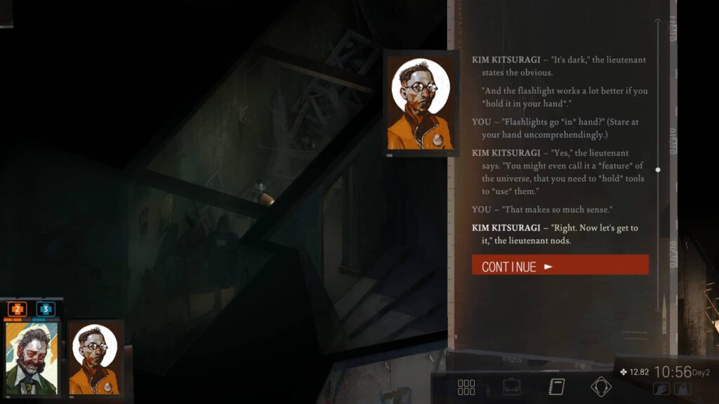 Disco Elysium – Čtvrtá stěna