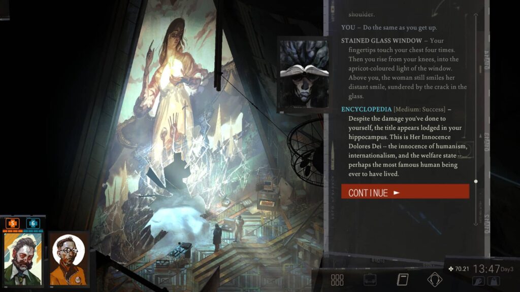 Disco Elysium – Dolores Dei