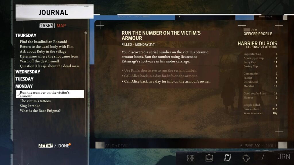 Disco Elysium – Seznam questů