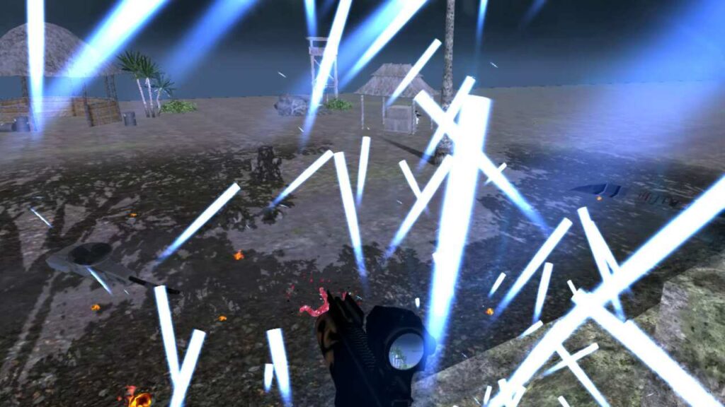 Operation Warcade VR – blesky