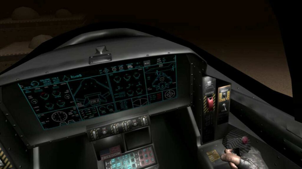 Operation Warcade VR – letadlo