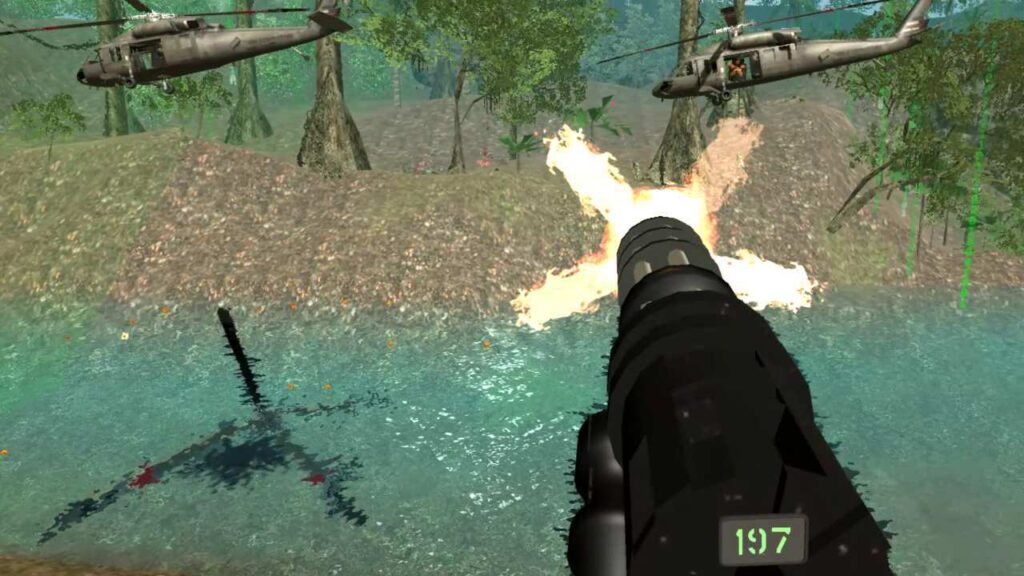 Operation Warcade VR – vrtulníky
