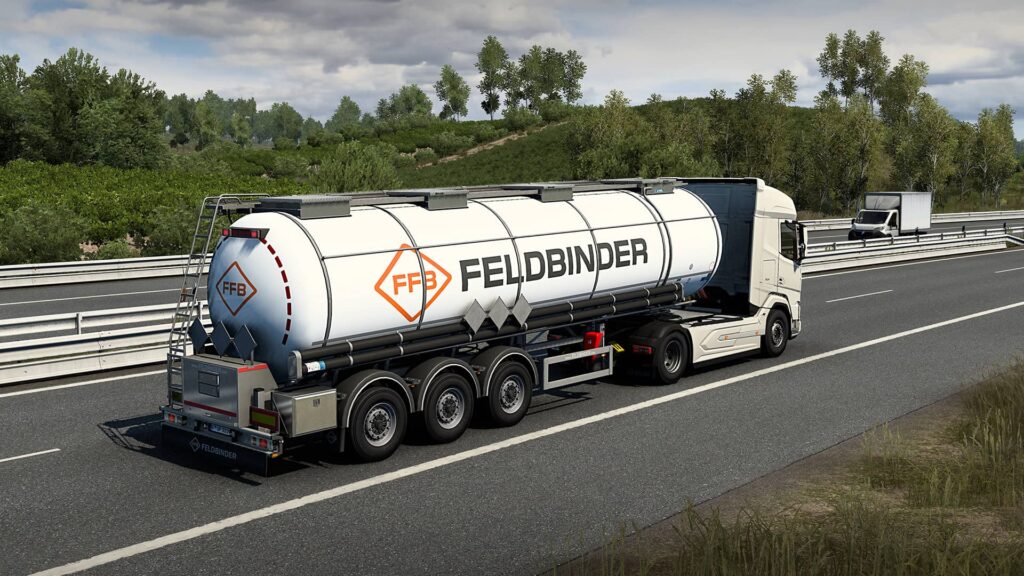ETS2 - Feldbinder návěs na cestě