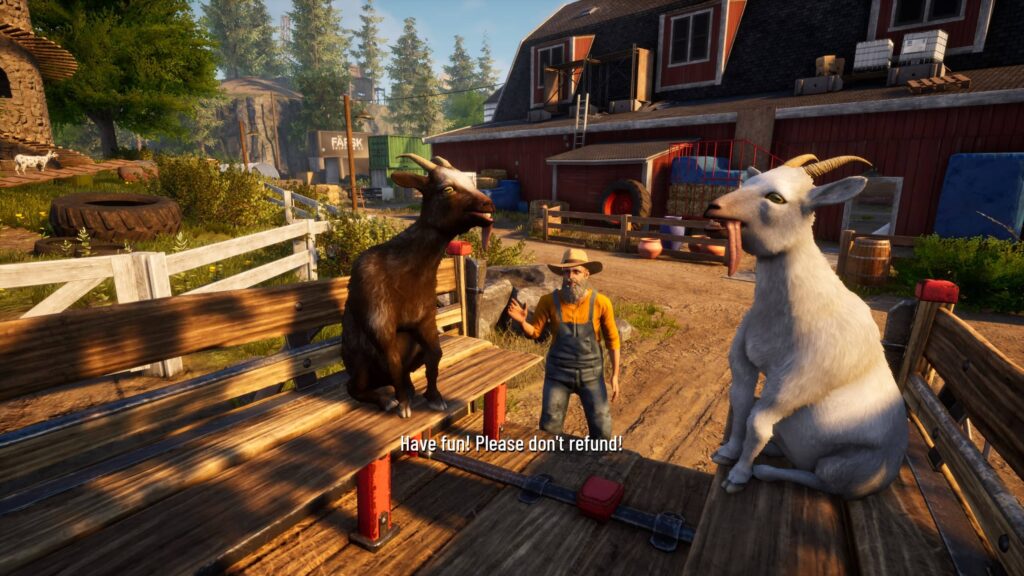 Goat Simulator 3 – neboj se malý farmáři