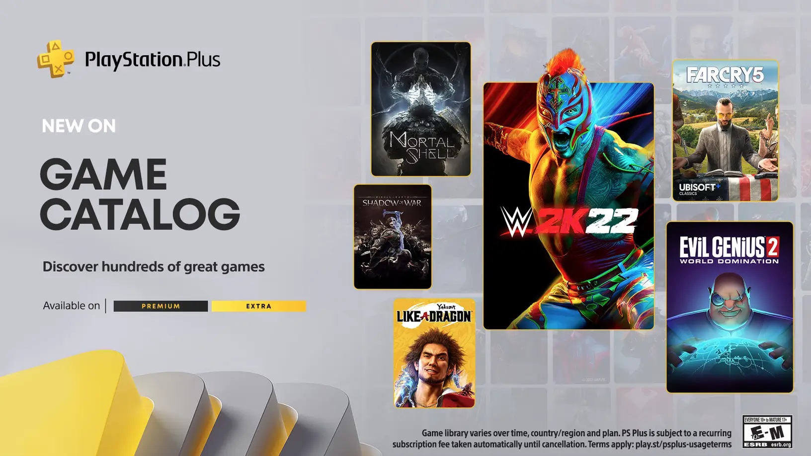 PS Plus Extra a Premium - prosinec 2022