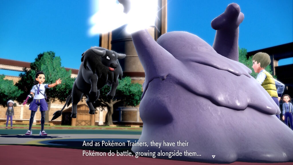 Pokémon Violet – studentský souboj