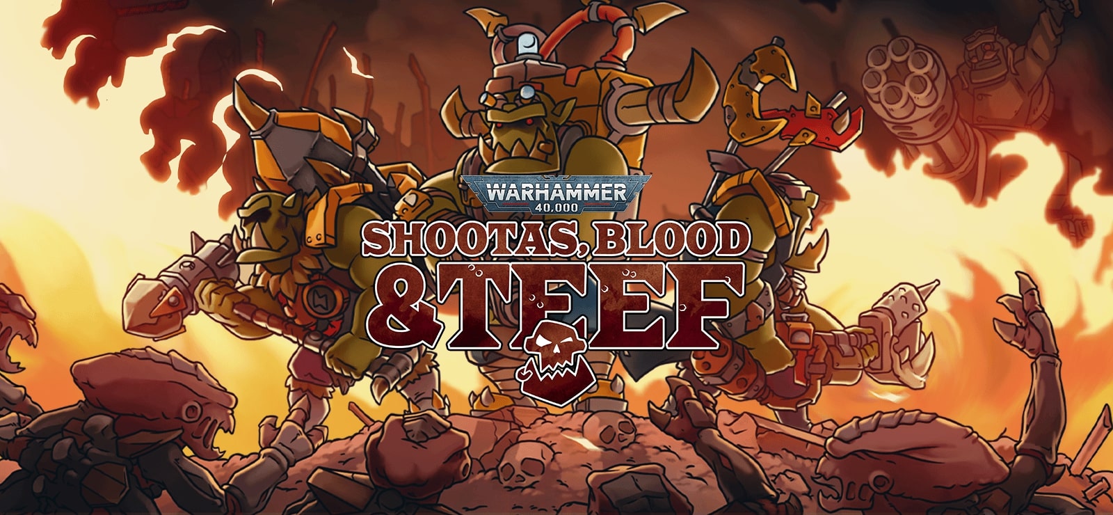 Warhammer 40,000 Shootas, Blood & Teef - Cover