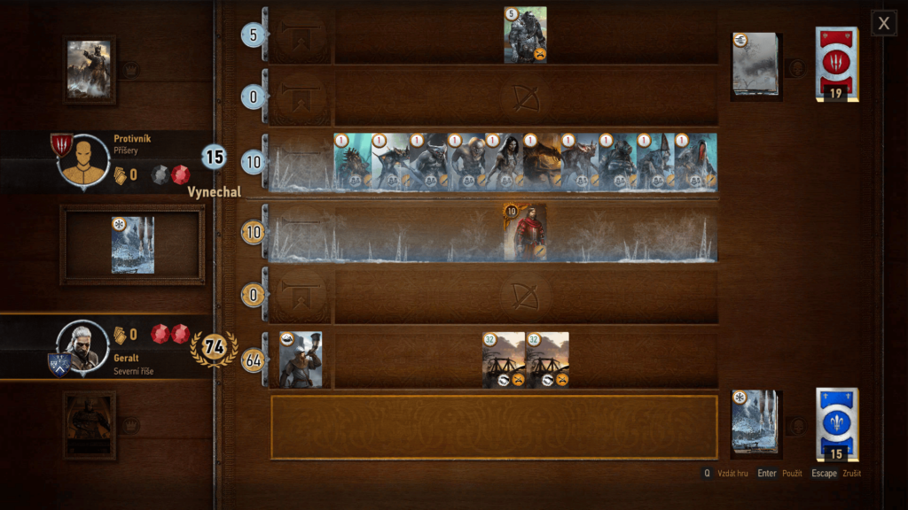 Zaklínač 3 Divoký hon - Gwent