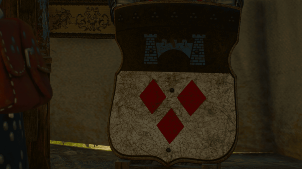 Zaklínač 3 O víně a krvi - erb rytíře Geralta z Rivie