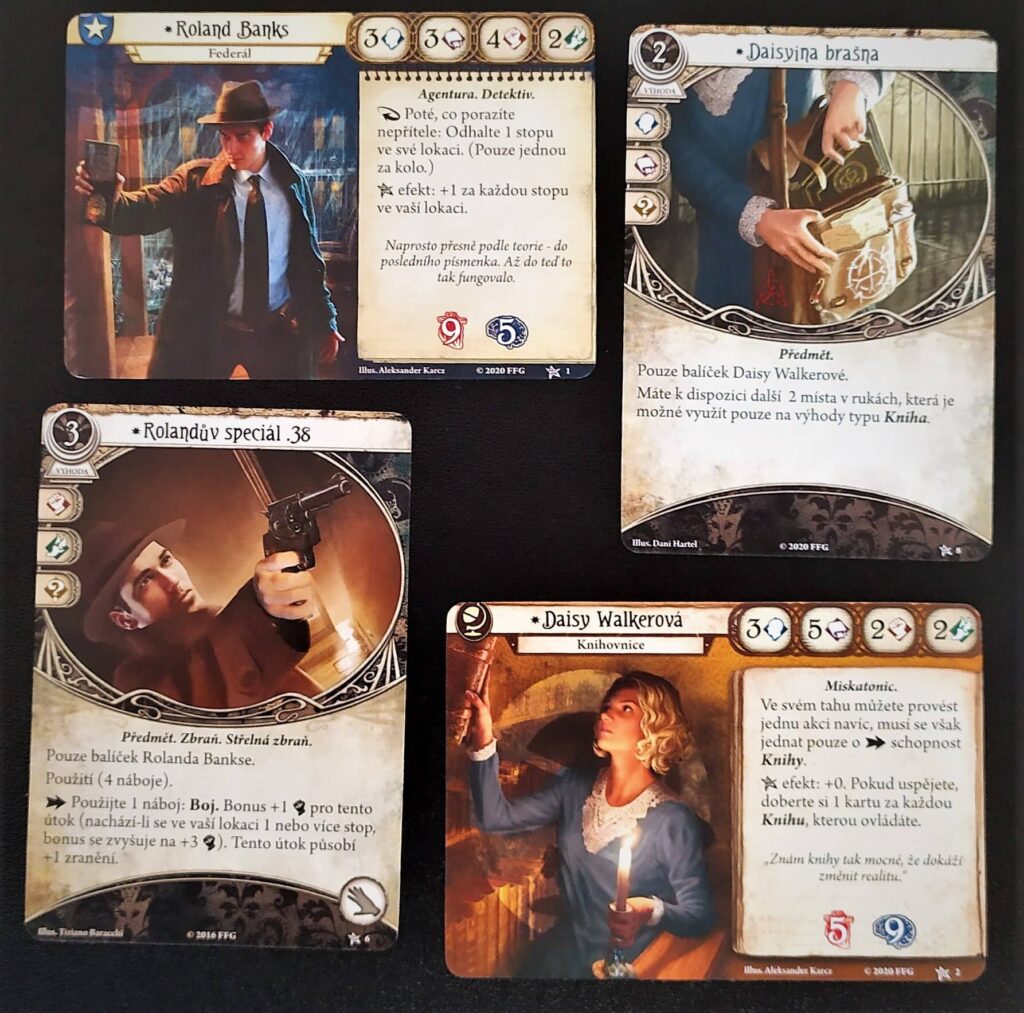 Arkham Horror Karetní hra - karty postav 2