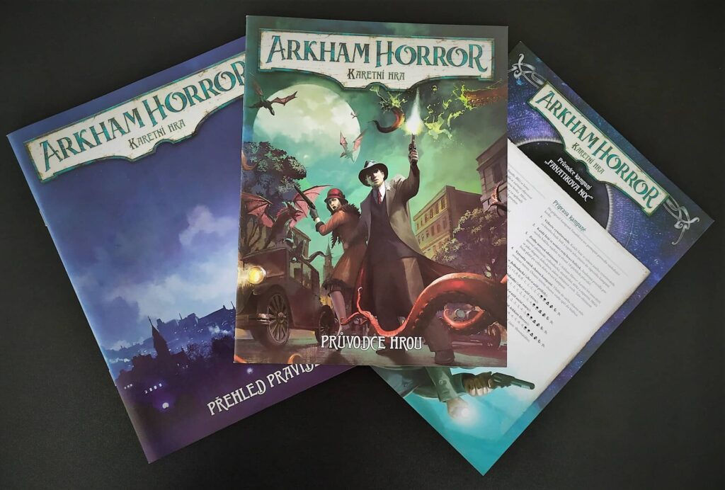 Arkham Horror Karetní hra - návody