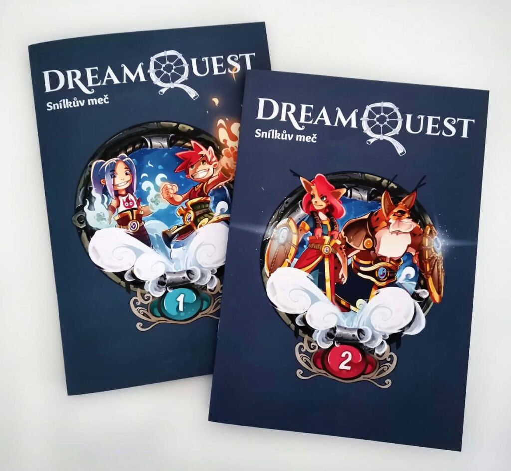 DreamQuest – Snílkův meč – sešity dobrodružství