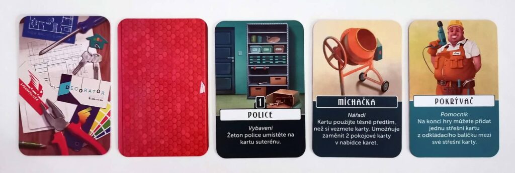Dům snů – speciální karty
