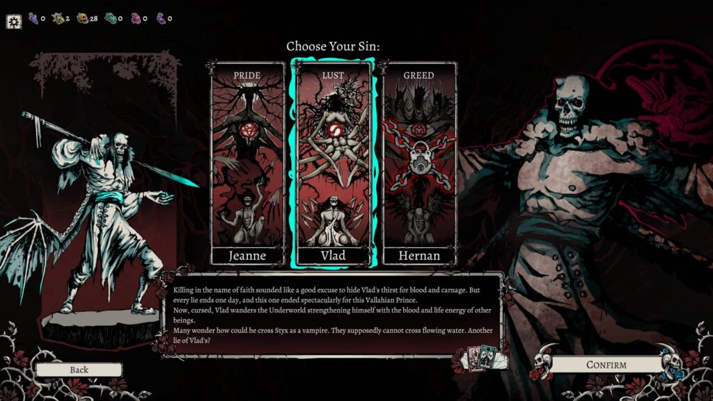 Nadir A Grimdark Deckbuilder – Vlad