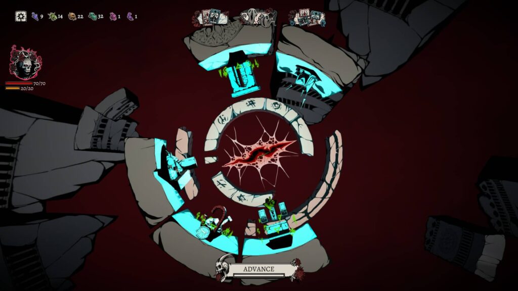Nadir A Grimdark Deckbuilder – boss na dohled