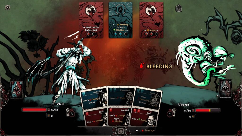 Nadir A Grimdark Deckbuilder – krvácení!