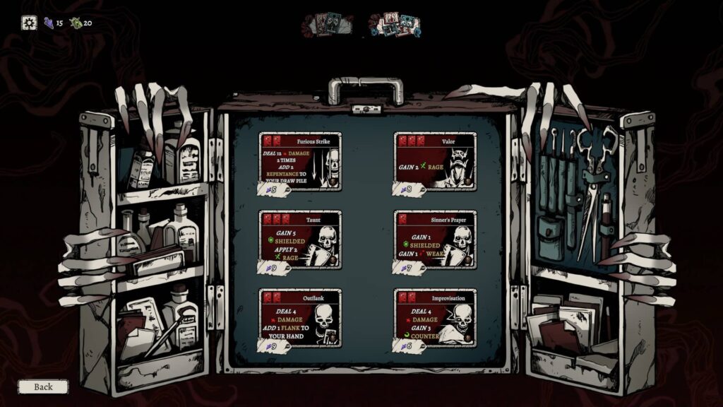 Nadir A Grimdark Deckbuilder – obchodník