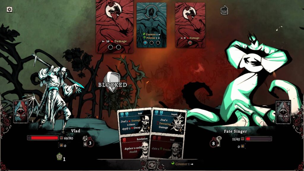 Nadir A Grimdark Deckbuilder – obrana