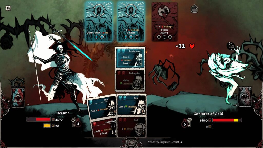 Nadir A Grimdark Deckbuilder – útok!