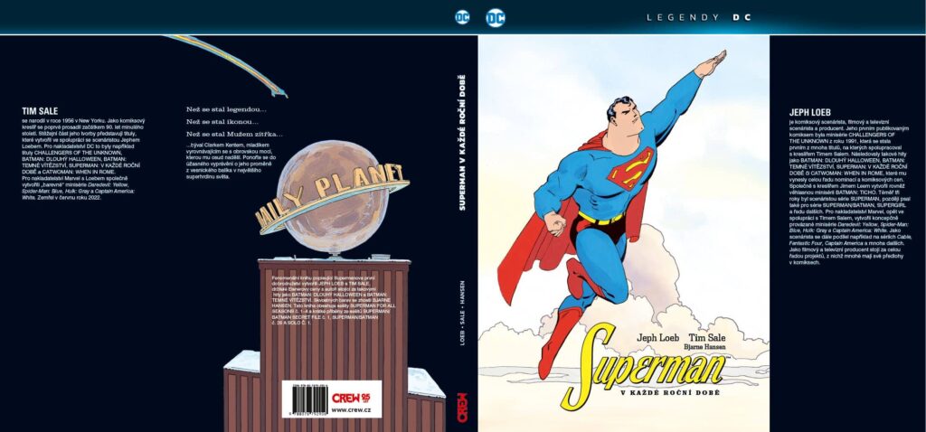 Superman v každé roční době - Cover