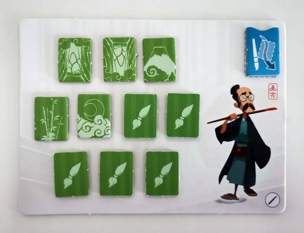 Tokaido Duo – kartička malíře