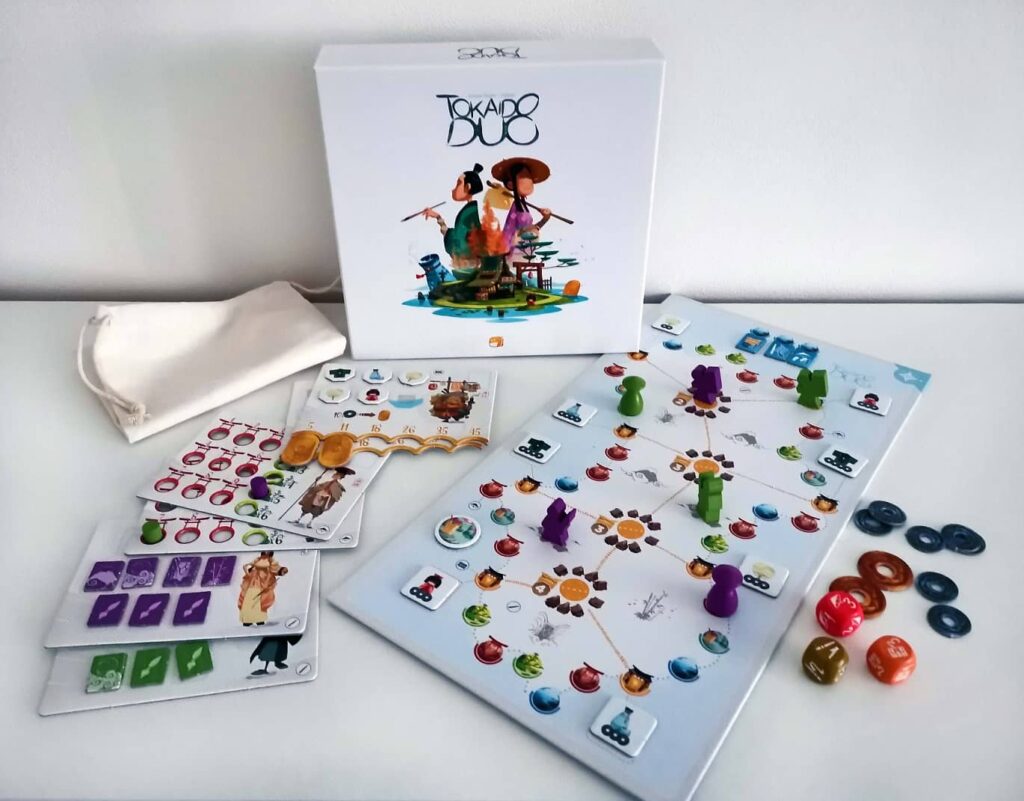 Tokaido Duo – obsah balení